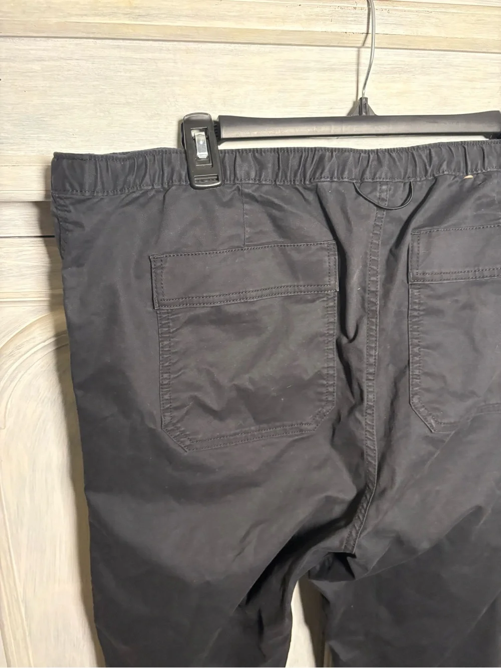 Men’s Prana High Rock‎ Pants Black Hiking Utility Outdoors Organic Cotton Active